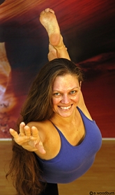 Tanya Botha Dancers Pose Yoga Warrior
